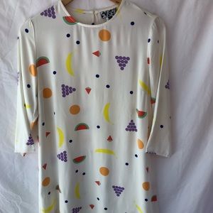 Dusen Dusen Fruit Stand Shift Dress - Size L